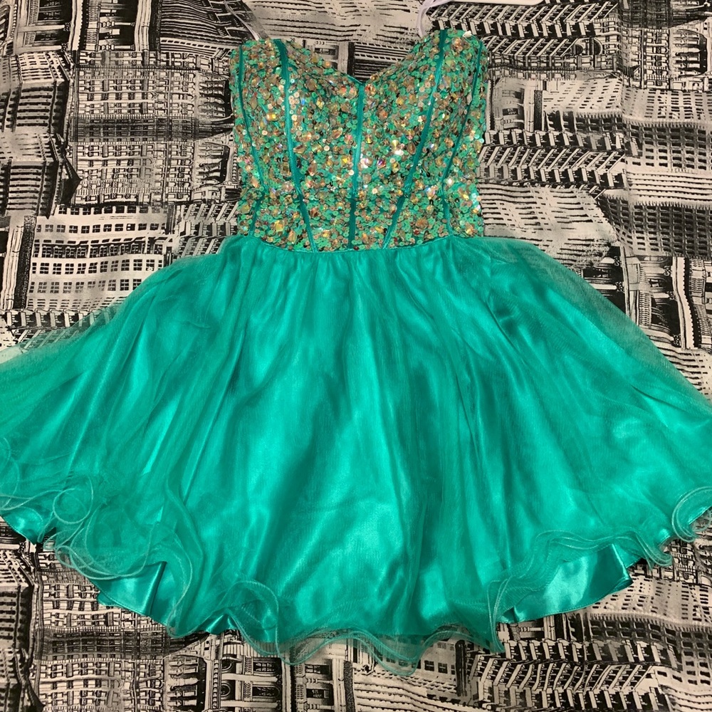 A formal dress